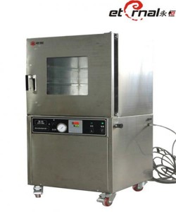 Vacuum and heat test chamber